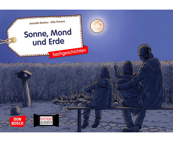 Kamishibai Bildkarten Sonne Mond und Erde