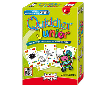 Quiddler Junior Buchstaben Rommé