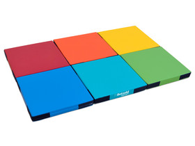 Betzold Regenbogen-Matten-Set, 6-teilig