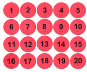 Betzold Zahlenkreise für bewegten Unterricht 4