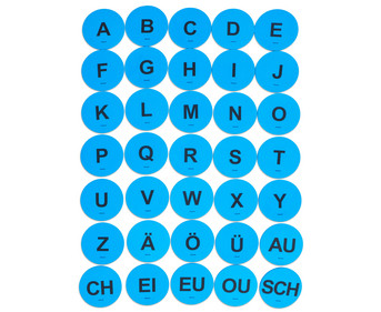 Betzold Buchstabenkreise für bewegten Unterricht