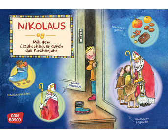 Kamishibai Bildkarten Nikolaus