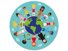 Kinder der Welt - Teppich