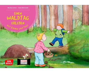 Kamishibai Bildkarten Einen Waldtag erleben mit Emma und Paul