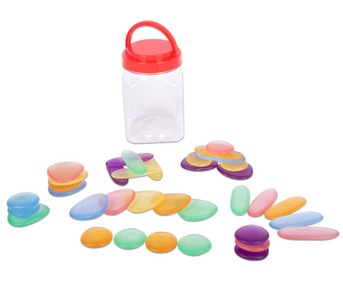 Regenbogenkiesel Set 36 teilig