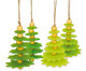Bastelset Filz Tannenbäumchen 4er Set 1