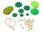 Bastelset Filz Tannenbäumchen 4er Set