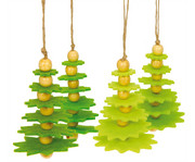 Bastelset Filz Tannenbäumchen 4er Set 2