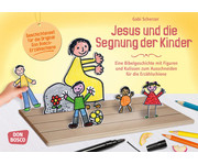Jesus und die Segnung der Kinder Figuren für die Erzählschiene 1