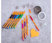 STABILO® Gel Tintenroller pointVisco Etui 10 Farben 4