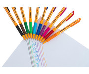 STABILO® Gel Tintenroller pointVisco Etui 10 Farben 5
