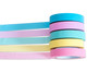 Washi Tape Set aus 5 Rollen uni pastell 4