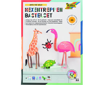 folia Hexentreppen Bastelset Tiere