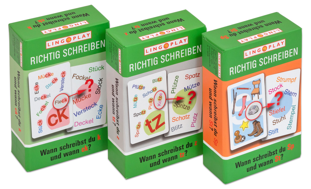 „Wann schreibst du ...?“ – 3 Lernspiele im Paket