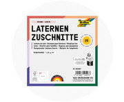 folia Transparentpapier Zuschnitte weiß 20 Stück rund 1