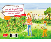 Kamishibai Bildkarten Wie wir Schmetterling und Biene in unseren 1