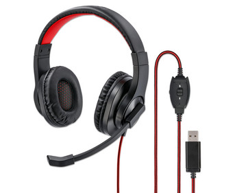hama PC Office Headset HS USB400 Over Ear