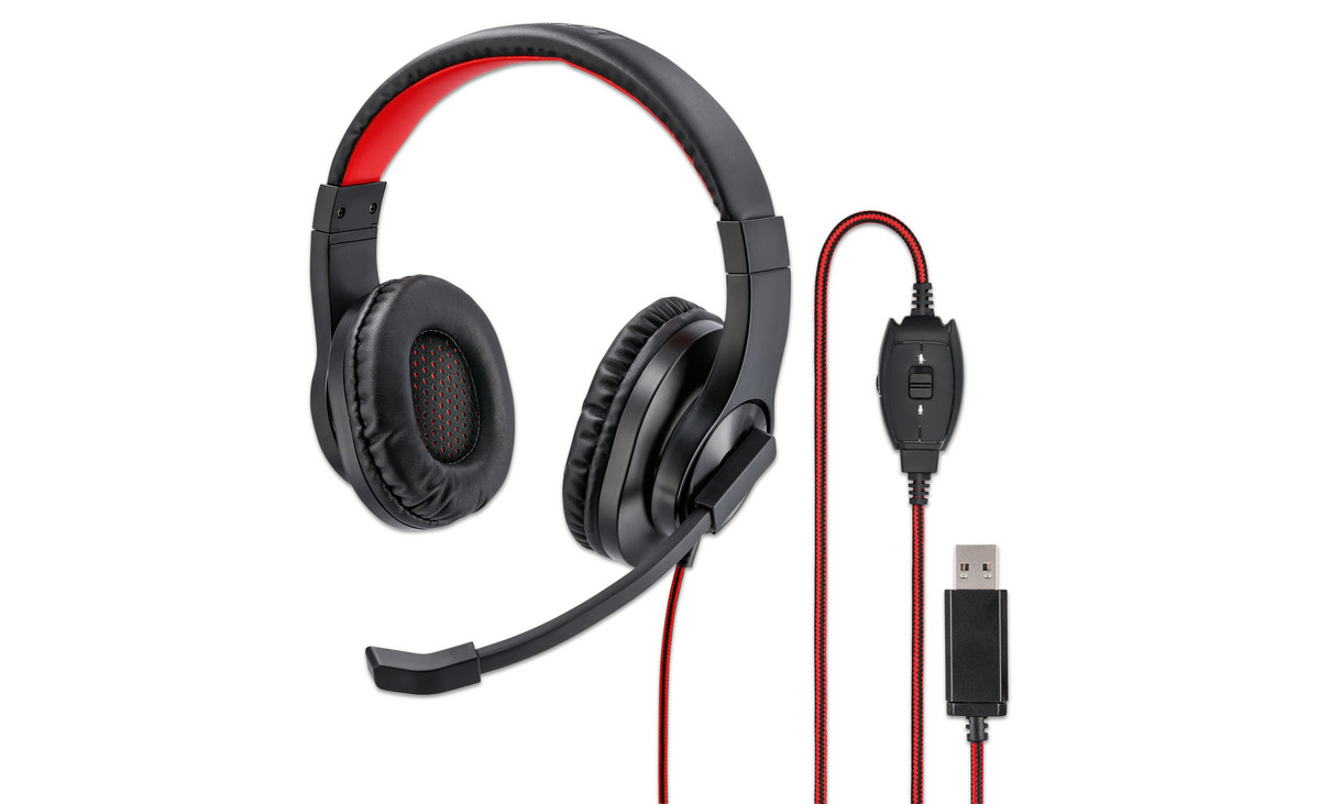 hama PC-Office-Headset „HS-USB400", Over-Ear