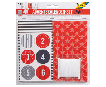 folia Adventskalender Set STYLE