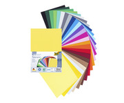 folia Tonpapier 130 g/m² DIN A4 100 Blatt 25 Farben 1
