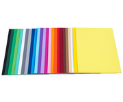 folia Tonpapier 130 g/m² DIN A4 100 Blatt 25 Farben 5