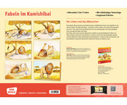Der Löwe und das Mäuschen Kamishibai Bildkartenset 4