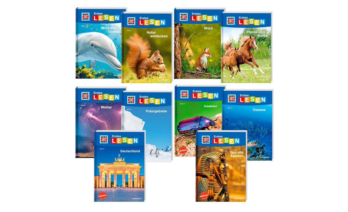 WAS IST WAS Erstes Lesen – Bücherpaket