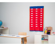 Materialtaschen Station mit 27 Einstecktaschen zum Aufhängen 3