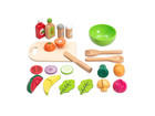 Salat Set aus Holz 29 teilig
