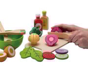 Salat Set aus Holz 29 teilig 2