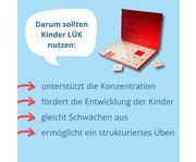 LÜK Kontrollgerät mit 24 Frageplättchen 6