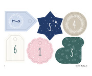 folia Adventskalender Set Basic 2
