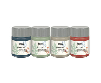KREUL Nature Set Farbe auf Wasserbasis 4x 50 ml