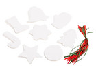 Papp Weihnachtsanhänger 48 Stück