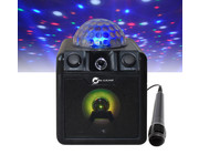 Bluetooth Lautsprecher Disco inkl Mikrofon 5