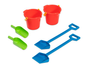 Betzold Sandspielset Family 6 teilig