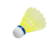 6 Badminton Bälle Shuttle 500 gelb 2