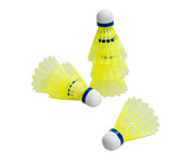 6 Badminton Bälle Shuttle 500 gelb 3
