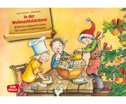 Kamishibai Bildkarten In der Weihnachtsbäckerei 1