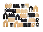 Kreidetafel Bausatz Happy Architect 28 teilig