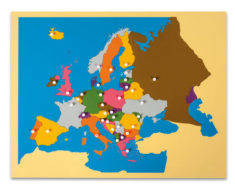 Nienhuis Puzzlekarte Europa
