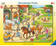 Ravensburger Rahmenpuzzle Auf dem Pferdehof 1