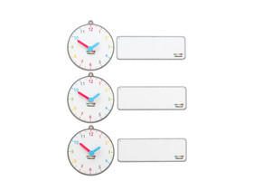 Betzold Tagestransparenz-Uhren, 3 Stück