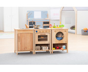 Kinderküche Massivholz 3 teilig 3