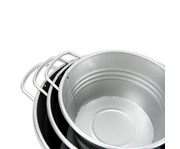 Metallschüsseln Sand und Matsch Set 6 teilig 2