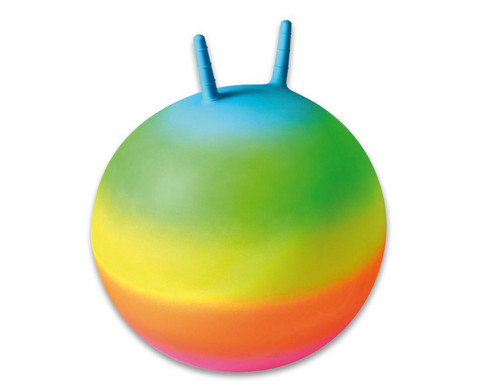 Regenbogen-Huepfball