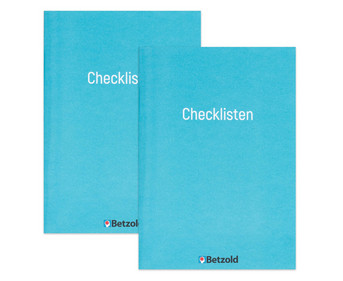Betzold Listenhefte Checklisten 2 Stück