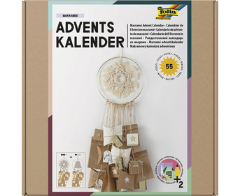 folia Adventskalender Makramee