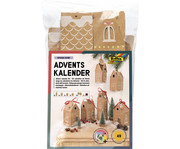 folia Adventskalender Lebkuchenhaus 1