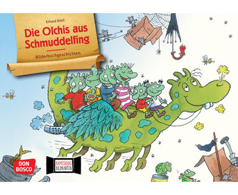 Kamishibai Bildkarten Die Olchis aus Schmuddelfing